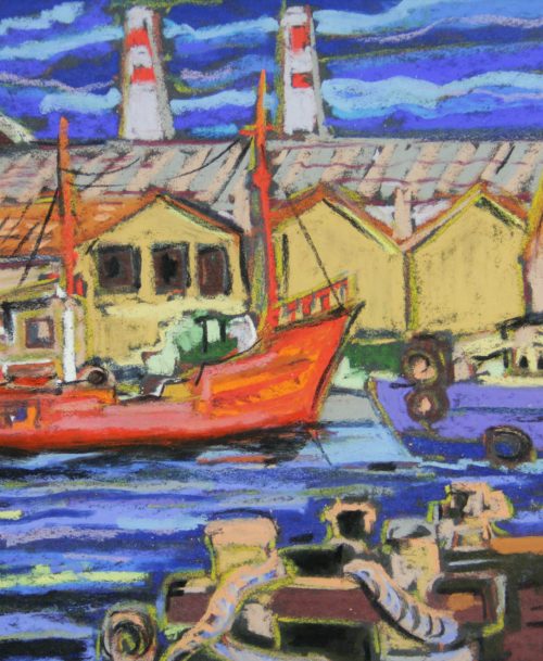 Le bateau rouge, Le Havre