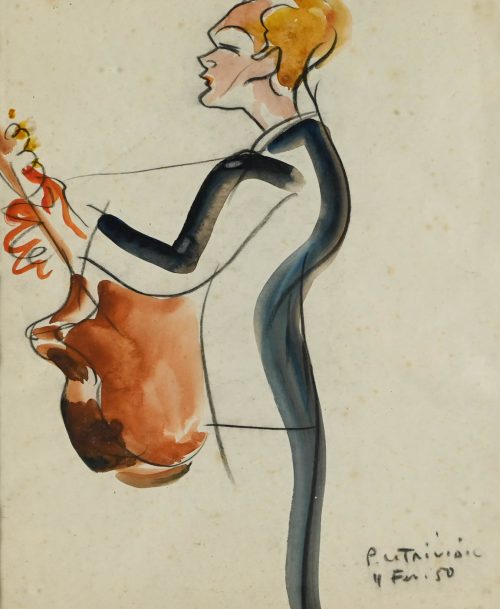 La Guitariste, Madame De Sutter