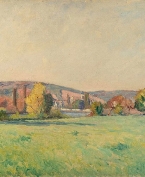 Vue panoramique sur Vétheuil