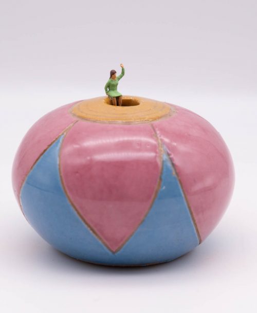 Mini-monde, le lotus rose