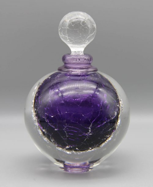 Flacon cristaux violet