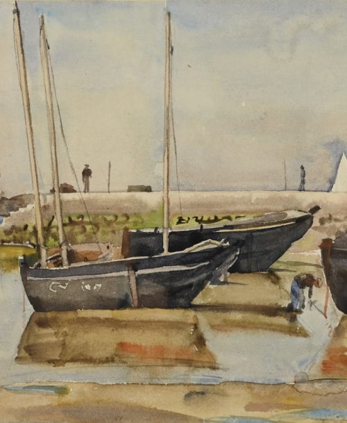 <div><strong><span style="color: #ff6600">VENDU</span></strong></div>Bateaux à marée basse