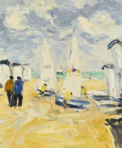 <div><strong><span style="color: #ff6600">VENDU</span></strong></div>Dériveurs sur la plage