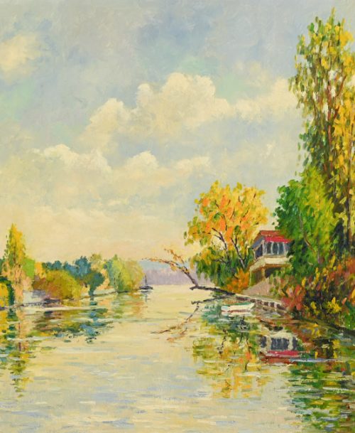 Bord de Seine à Medan