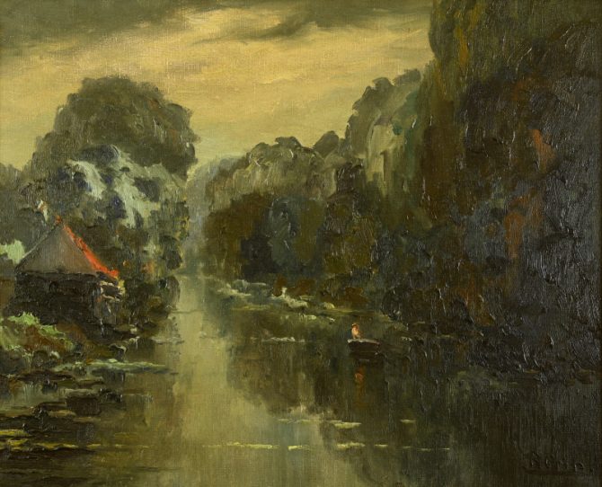 La barque sur l'Eure