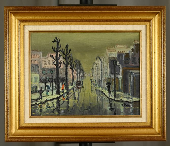 <div><strong><span style="color: #ff6600">VENDU</span></strong></div>Pluie en banlieue d'Antony – Image 3