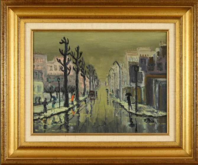 <div><strong><span style="color: #ff6600">VENDU</span></strong></div>Pluie en banlieue d'Antony – Image 4