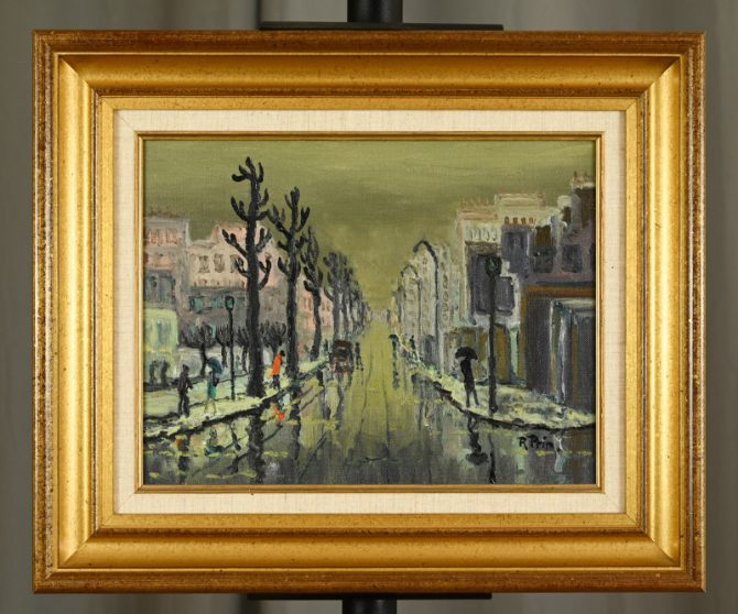 <div><strong><span style="color: #ff6600">VENDU</span></strong></div>Pluie en banlieue d'Antony – Image 7