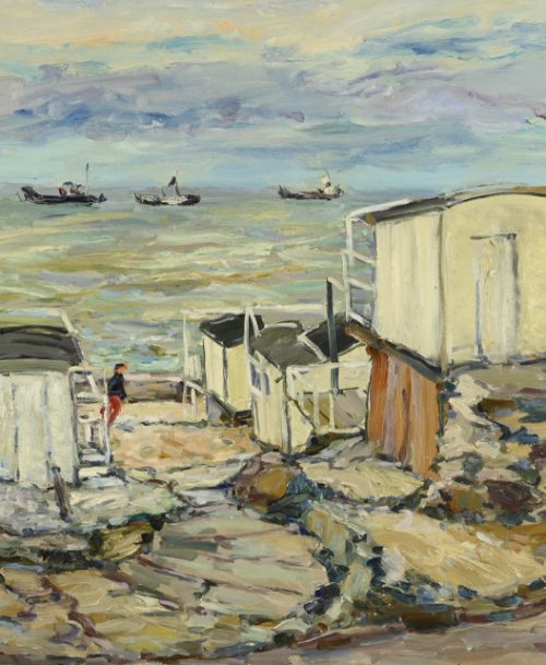 La promenade aux cabines, Le Havre