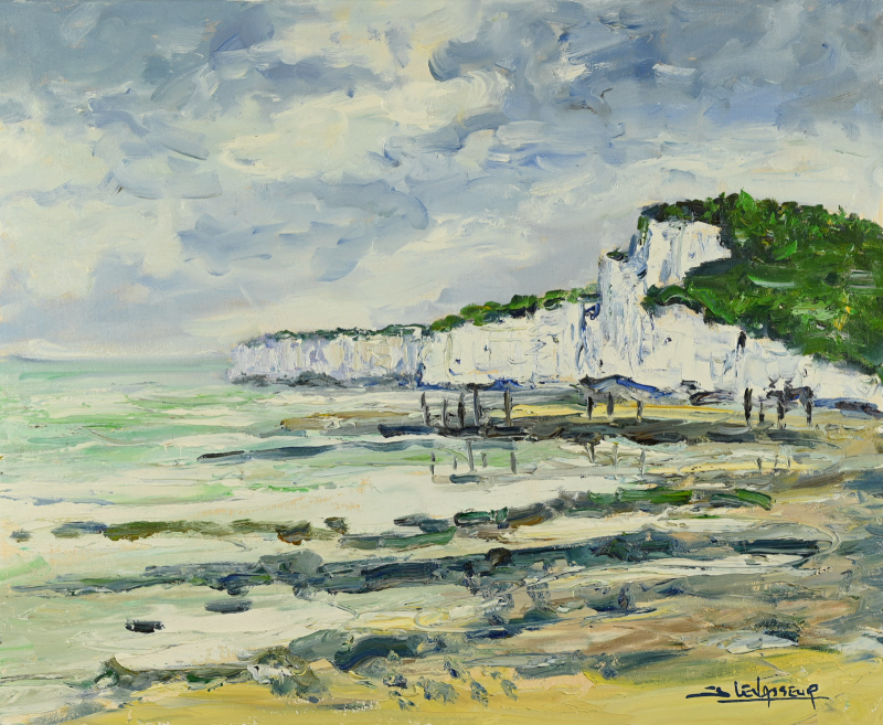 Matin à Saint Aubin sur Mer