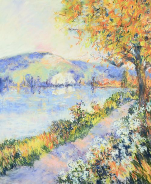 Bord de Seine en automne