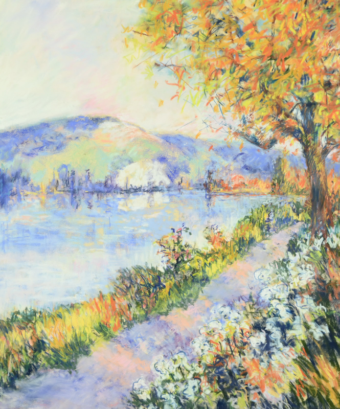 Bord de Seine en automne