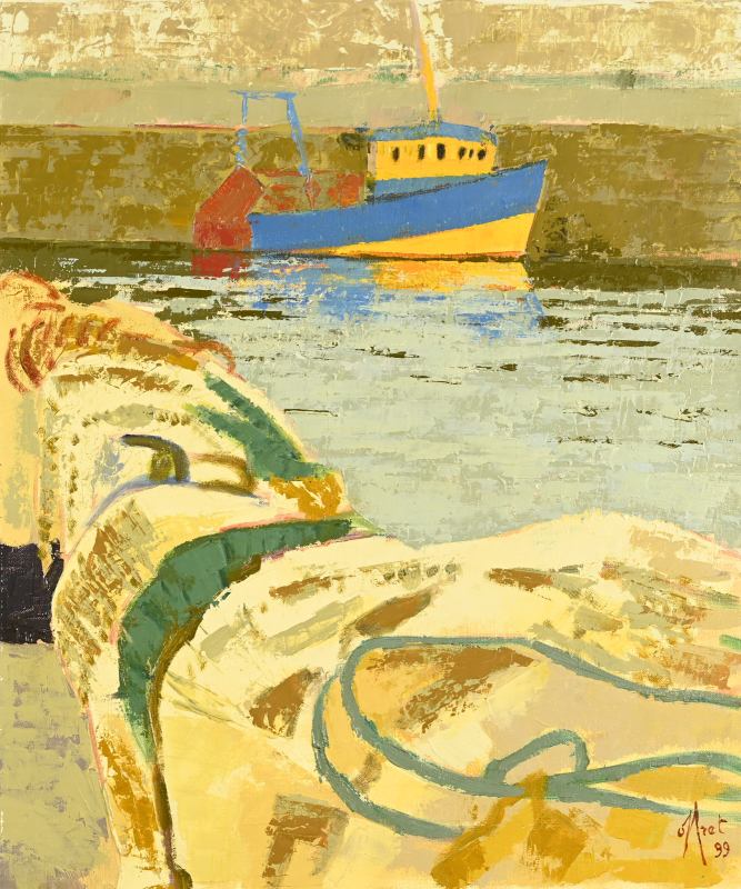 Reflets jaunes et bleus – Image 2