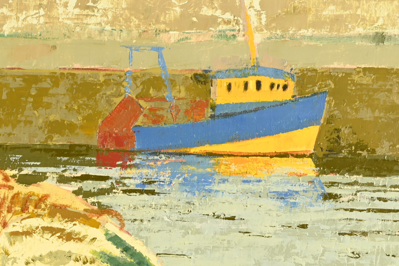 Reflets jaunes et bleus – Image 4