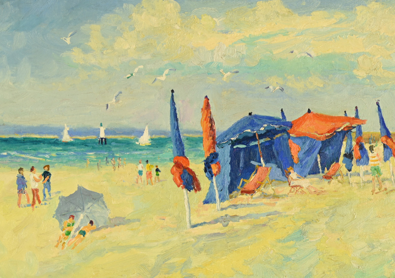 Parasols à Deauville – Image 3