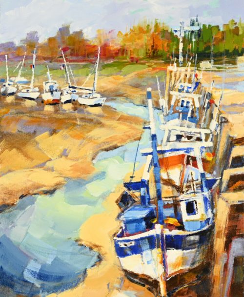 Marée basse au Hourdel