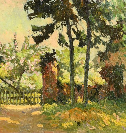Pommiers en fleurs