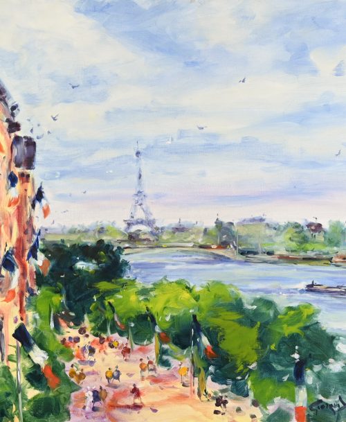 Vue sur la Seine, Paris