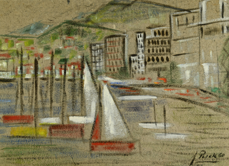 Les voiliers au port