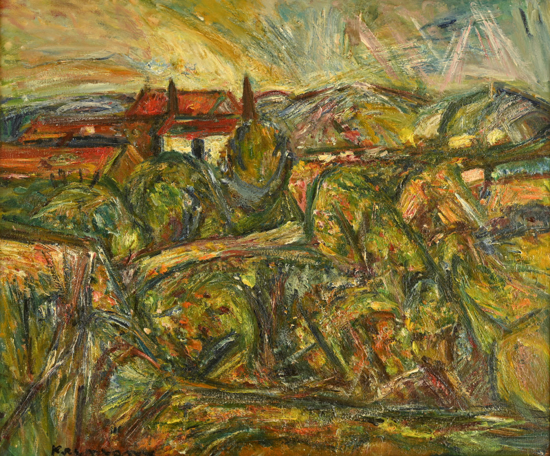 Paysage à Saint Céré