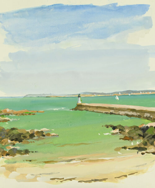 La digue en Bretagne