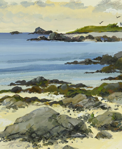 Les rochers en Bretagne